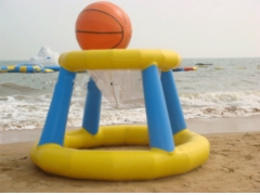 Juegos de baloncesto inflable agua