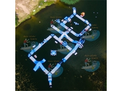 Lona de PVC de 0 . 9 mm parque acuático inflable parque acuático equipo de juego acuático inflable
 con precio al por mayor
