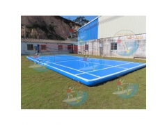 Nuevos diseños, cancha de voleibol inflable de punto de caída, patio de juegos de voleibol de agua
 en ventas
